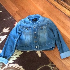 Cropped Jean Jacket